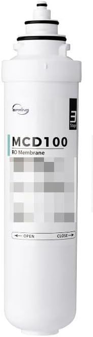 iSpring MCD100 RO Membrane Replacement Filter for RCD100 Countertop Reverse Osmosis System, Replacement Cycle: Up to 24 Months