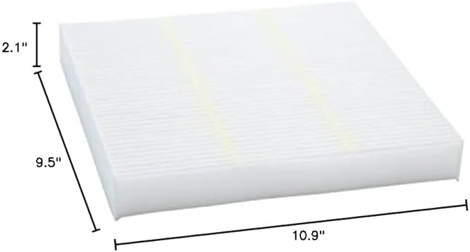 ECOGARD XC36080 Cabin Air Filter Fits 2017-2025 Honda CR-V, 2016-2025 Civic, 2018-2025 Odyssey, 2019-2025 Acura RDX, 2023-2025 Honda Pilot, 2022-2025 Acura MDX, 2023-2025 Honda Accord