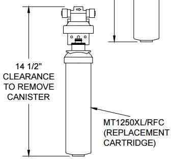 Mountain Plumbing MT1250XL/RFC Mountain Pure Carbon Replacement Filter