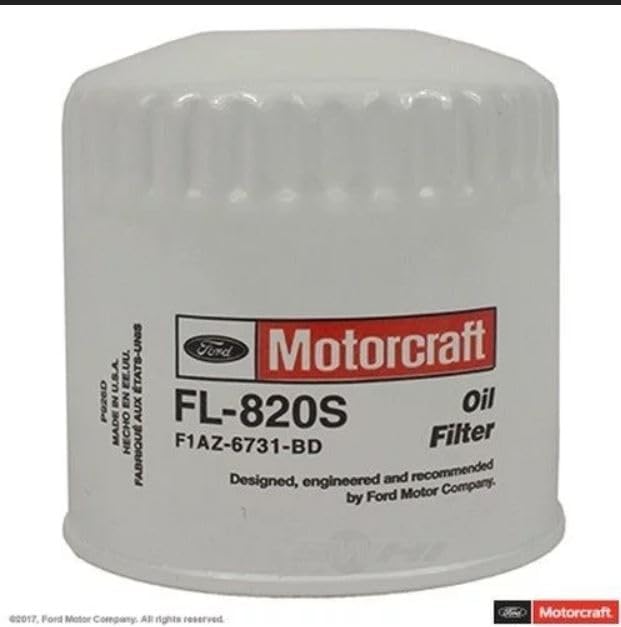 Motorcraft FL-820-S Oil Filter (Pack of 4)