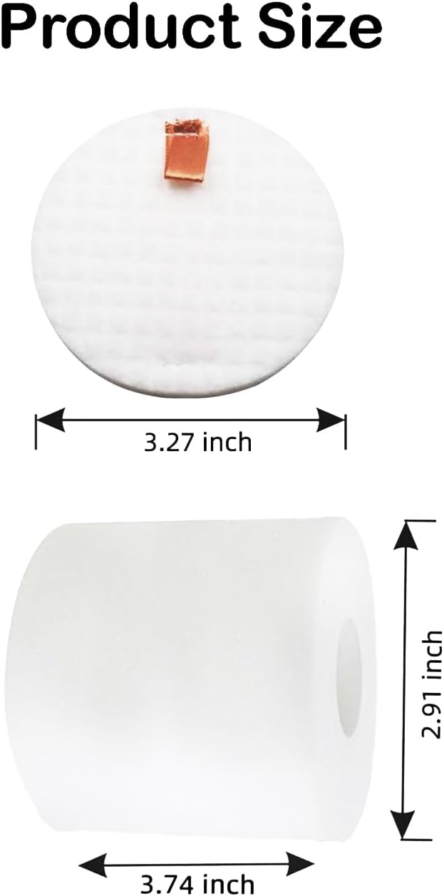 SCREENTRONICS 2 Pack Foam Filter Kit Replacement for Shark IQ Robot Vacuum Self-Empty Base R101AE RV1000S RV1001AE RV1101ARUS RV2502AE RV2520A0US RV912S UR1000SR UR1005AE UR1105ARUS