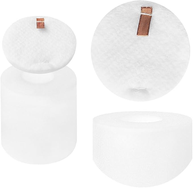 Replacement Accessories for Shark Power/Detect Pro RV2820AE AV2800ZE RV2820YE RV2820ZE AV2820S AV2820AE RV2800AE RV2800S Roller/Side HEPA/Sponge Filter Combo kit