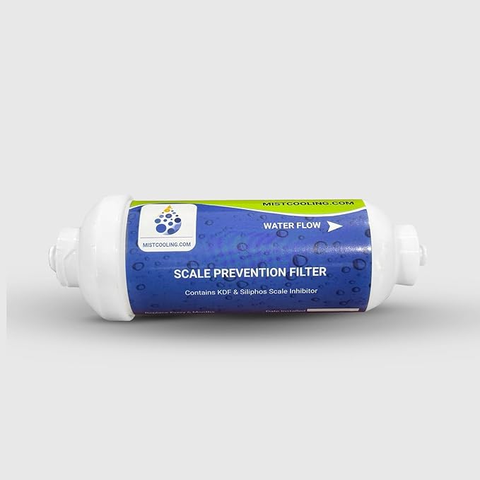 Filter - Scale Prevention Filter - In-Line Water Filter - 3/8'' Push Lock