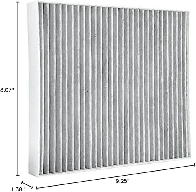 KAX HEPA Cabin Air Filter with Activated Carbon, CF10743 Replacement for Grand Caravan, Town & Country, Q50, Frontier, G37, Armada, TITAN, QX80, TITAN XD, G35, QX50, Q60, M35, Routan, EX35