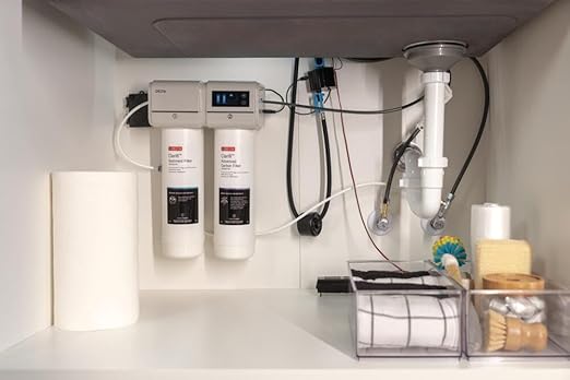 Delta Clarifi Sediment & Advanced Carbon Filter Replacement Pack for 2 Stage Under Sink Advanced Water Filter Systems, DWQ300700