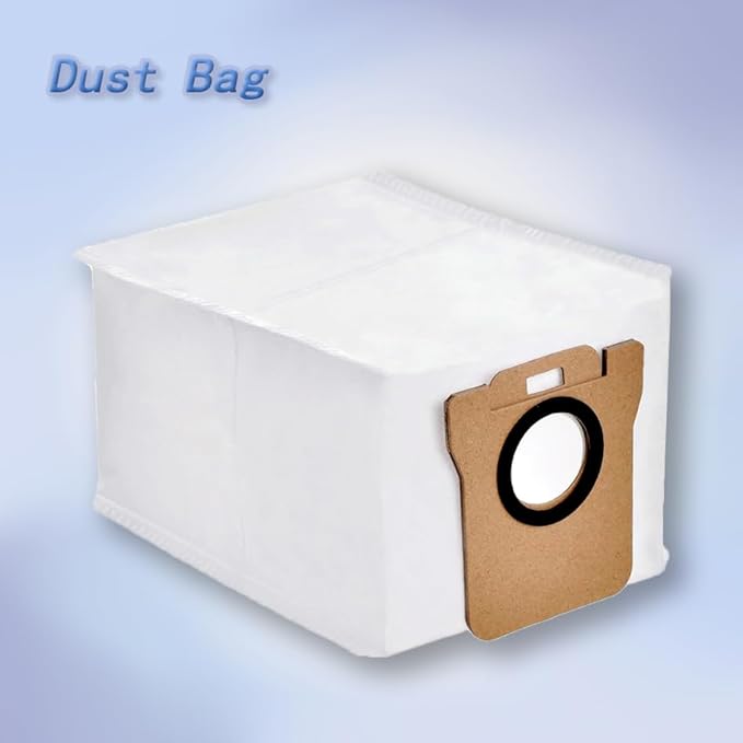 Replacement Accessories Kit Compatible with Xiaomi X20 Max, X20 Pro Robot Vacuum, Include 2 Main Brush + 6 Side Brushes + 4 HEPA Filters + 8 Mop Clothes +6 Dust Bags