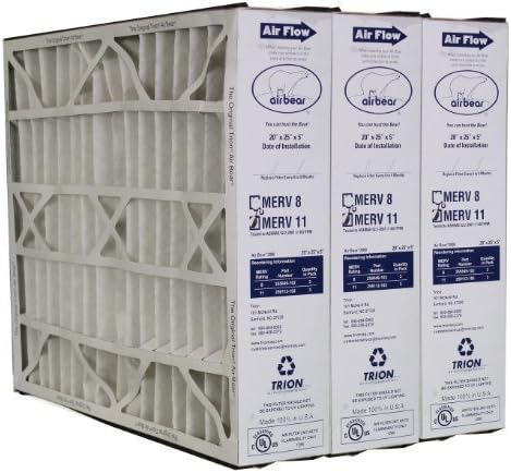 Trion Air Bear 259112-102 MERV 11 Filters (3-Pk) - 20x25x5 by Trion