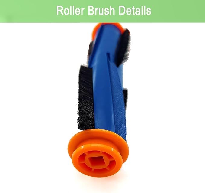 Replacement Parts for Shark AV2610WA RV2610WA Matrix Plus 2- in-1 Robot Vacuum Cleaner,1 Main Brush,3 Filters,3 Mop Pads,6 Side Brush,1 Pre Filter,1 Roller Cover,1 Filter&1 Pre-Motor Foam&Felt Filter