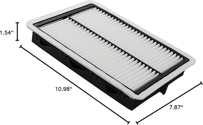 EPAuto GP942 (CA11942) Engine Air Filter Replacement for Hyundai Sonata 2.0L Hybrid (2016-2019),Sonata 2.4L Gas(2015-2019),Kia Optima 2.0L Hybrid(2017-2020),2.4L Gas(2016-2020),Sportage Gas(2017-2022)