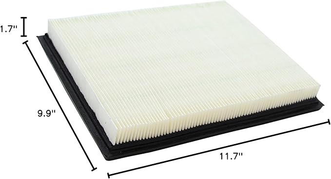 ECOGARD XA4727 Premium Engine Air Filter Fits 2005-2020 Nissan Frontier, 2004-2015 TITAN, 2005-2012 Pathfinder, 2005-2015 Xterra, Armada, 2012-2021 NV2500, 2004-2010 INFINITI QX56