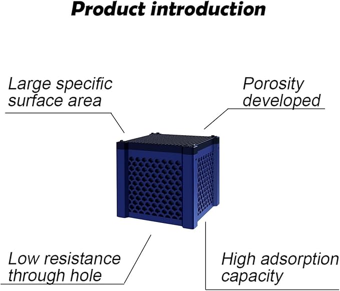 Eco-Aquarium Water Trough Purifier Cube, Filternatur Horse Water Trough Filter, Super Strong Filtration & Odor Control