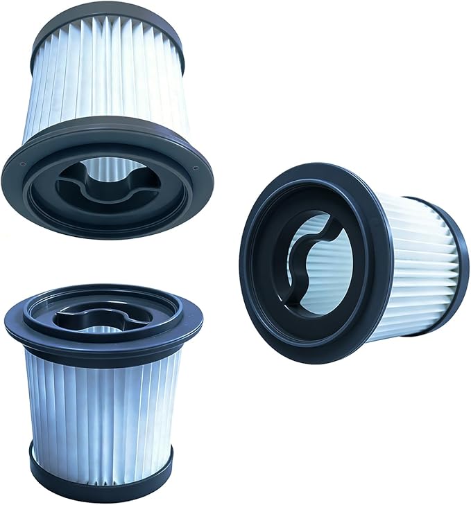 3Pack Hepa Replacement Filters Compatible with AIRDIYA P1/VG3, MHRMHR KP1108 and Bieiao BS01 Cordless Vacuum Cleaner, Washable Pre-motor Filters Works with Ciogu P2 & Nioga P2 Upright Vac