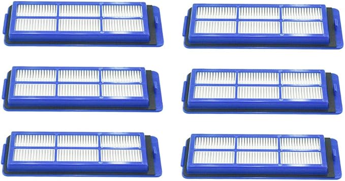 6Pcs Replacement Filters for Eufy RoboVac 11S Max, 15C Max, 30C Max, 25C Max, G10, G20, G30 Edge, G30 Verge, G32 Pro Accessories