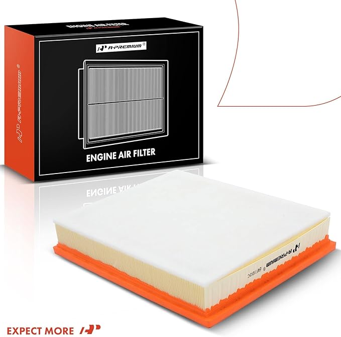 A-Premium Engine Air Filter Compatible with BMW E70 Series X5, 2009-2013, L6 3.0L, Diesel, Flexible Panel
