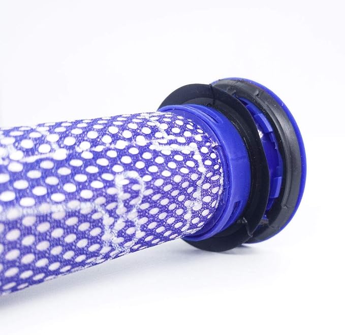 Lemige 2 Pre-Filters and 2 Post-Filters Replacement Compatible with Dyson V7, V8 Animal and Absolute Vacuum, Compare to Part 965661-01 and 967478-01
