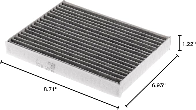 FRAM Fresh Breeze Cabin Air Filter Replacement for Car Passenger Compartment w/ Arm and Hammer Baking Soda, Easy Install, CF12002 for Kia Vehicles