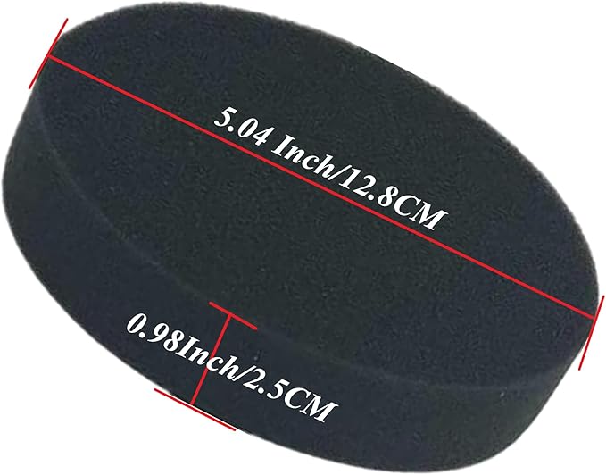 4 Pack 1608225 Filter Replacement for Bissell Powerforce Helix Turbo Rewind Bagless 1797 1700 1701 1797 2191 2191U 2190 Cleanview 2254 2258 3534 2492 2494 3675 Upright Vacuum, Part #1608225