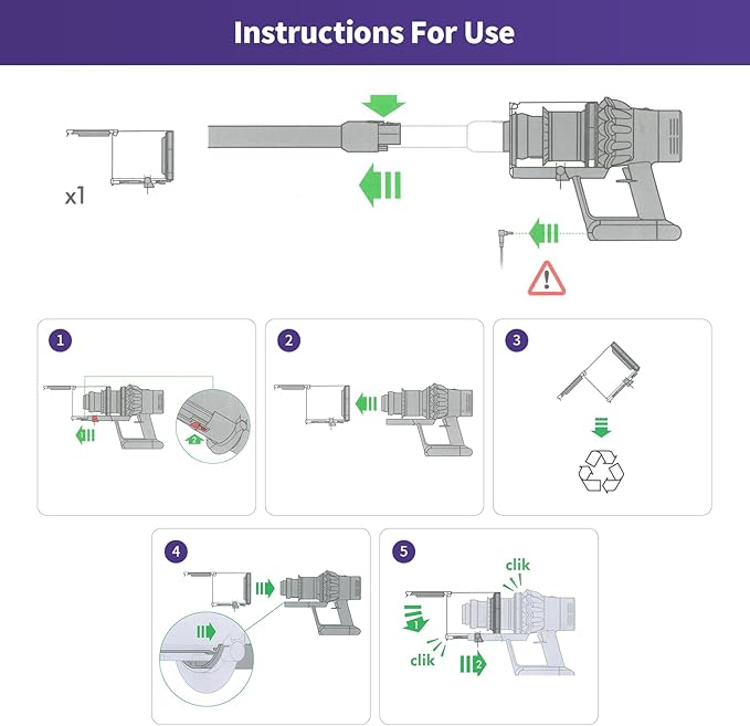 Upgraded Dust Bin Replacement Compatible With Dyson Dyson V10 SV12 Animal and Absolute Models Only,NOT For V7 V8 V11 V12 V15, Canister Bin for Part No.969509-01 with 1 HEPA Filter