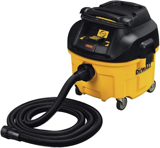 DEWALT DWV010 HEPA Dust Extractor with Automatic Filter Cleaning, 8-Gallon