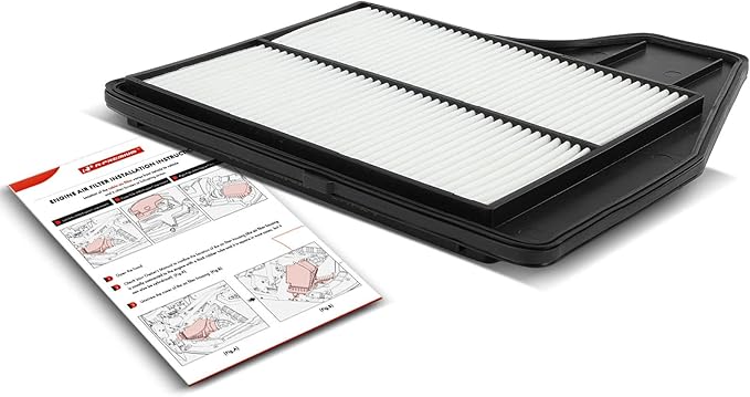 A-Premium Engine Air Filter Compatible with Nissan Altima 2013 2014 2015 2016 2017 2018, Fit for Sedan & L4 2.5L Engine, Rigid Panel Air Filter, Pack of 1
