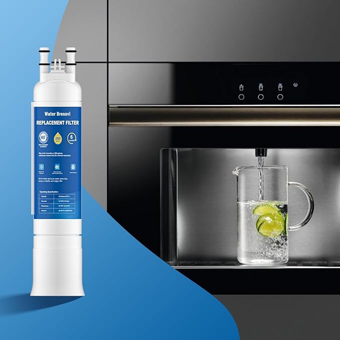 FPPWFU01 Water Filter Replacement Compatible with Frigidaire FPPWFU01, Electrolux FPPWFU01, PureAdvantage, PWF-1 FPPWFU01 PurePour Water Filter, Remove Impurities from Water (3-PCS)