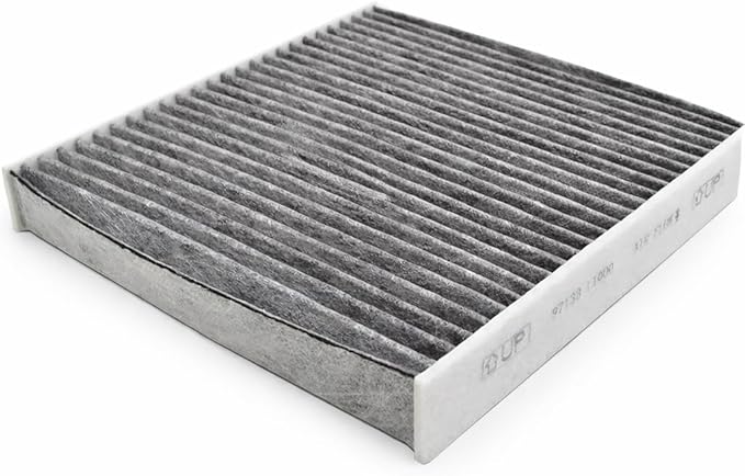 Cabin Air Filter Replacement for Hyundai and for Kia Models, Fiber Media, Panel Style, Fits Elantra Sonata Tucson Kona Santa Fe Sportage Sorento EV6 EV9 BI-TRUST XDC00039
