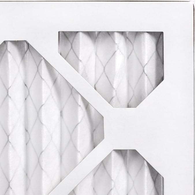 16x25x1 Air Filter ALLERGY by AIRx Filters MERV 11 Pleated 16x25x1 Furnace Filter for HVAC Systems - Made in the USA - Box of 6