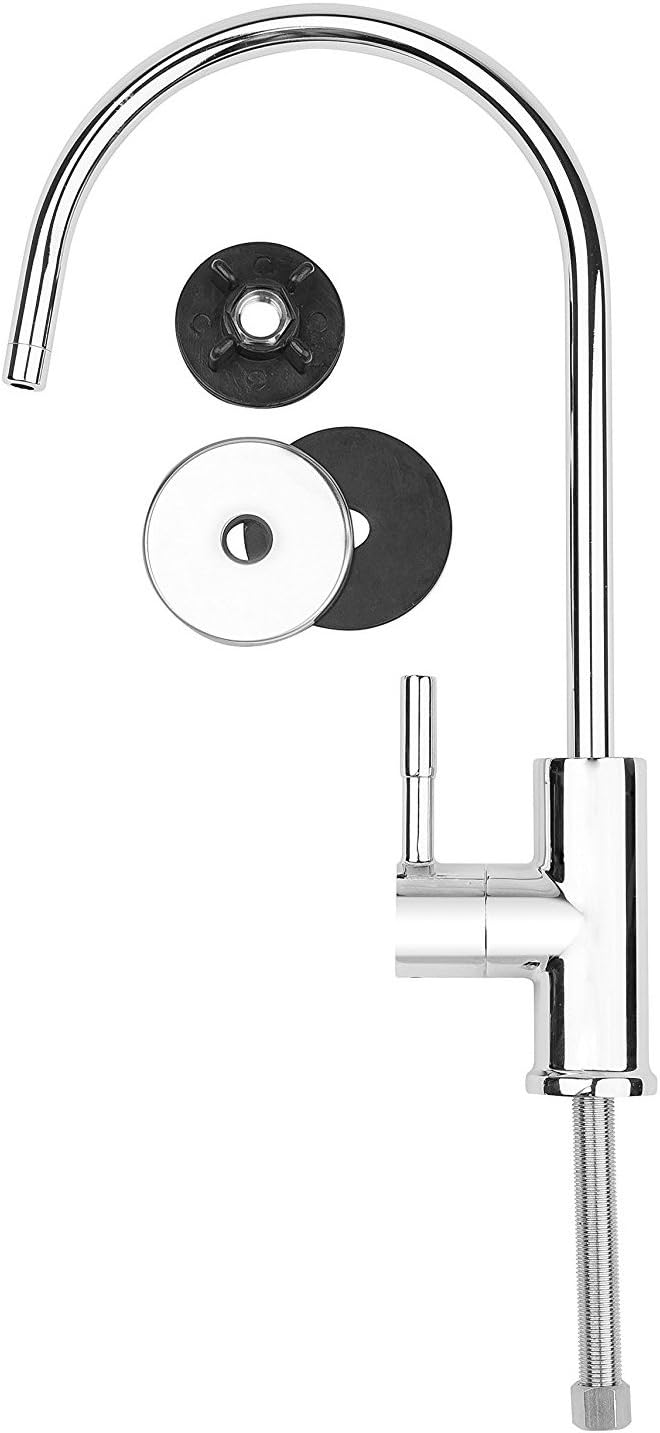 Aquaboon Chrome Drinking Water Faucet for Kitchen Sink Non Air Gap Reverse Osmosis Faucet Stainless Steel Sink Water Dispenser