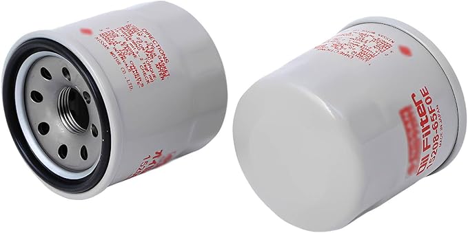 15208-65F0E Engine Oil Filters Fits (with Drain Plug Gasket) for Nissan Rogue Altima Frontier Pathfinder Kicks Infiniti 11026-JA00A 2PCS