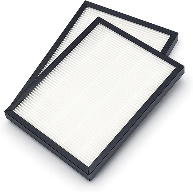 Nispira HEPA Filter Replacement Compatible with Coway Air Purifier AP-1012GH, 2 Packs
