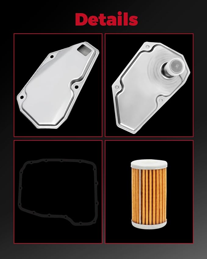 Transmission Oil Filter kit Compatible with NISSAN SENTRA 2013-2019|NISSAN VERSA 2014-2019 313973JX0A,3172804X0B,3172804X0C,317283JX0A,317283JX0B,317283JX0C,317283XX0A, 317283XX0B