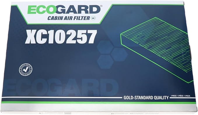 ECOGARD XC10257 Cabin Air Filter Fits 2014-2025 Ram ProMaster 2500, ProMaster 1500, ProMaster 3500, 2023-2024 Airstream Rangeline, 2024-2025 Ram ProMaster EV, 2020-2023 Coachmen Nova