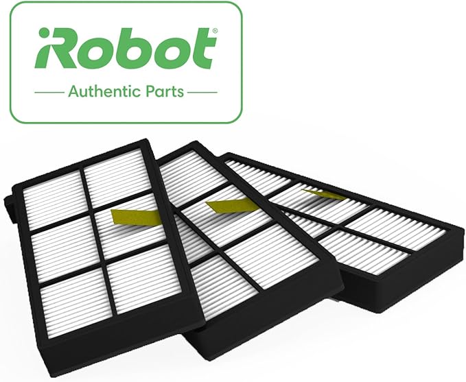iRobot Roomba Authentic Replacement Parts - Roomba 800 and 900 Series High-Efficiency Filters (3-Pack)