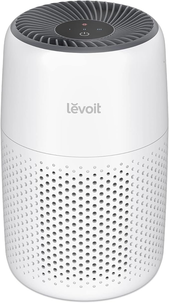 LEVOIT Core 300 Air Purifier Replacement Filter, 3-in-1 True HEPA, 1 Pack, White & Air Purifier Core Mini/LV-H128 Aroma Pads 12pack Essential Oil Replacement