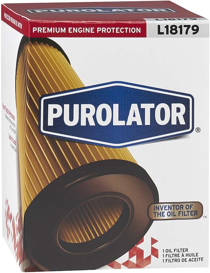 Purolator L18179 Premium Engine Protection Cartridge Oil Filter Compatible With 2020-2024 Kia Telluride, 2019-2020 Kia Sorento 2019-2020 and 2020-2025 Hyundai Palisade