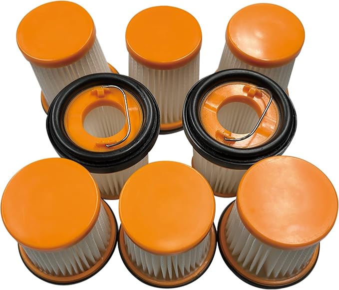 Vacuum Filter for Shark, Filters Replacement for Shark ION W1 S87 Cordless Handheld Fabric Vacuums WV200, WV201, WV205, WV220, Part # XHFWV200, 8 Pack