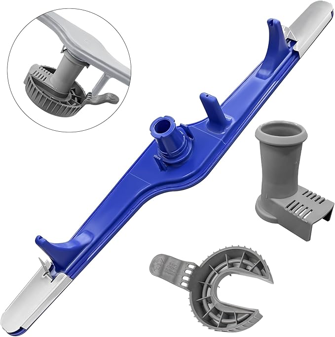 1545680 5304517203 Dishwasher Lower Spray Arm Assembly with 5304518968 Support & 5304506518 Trap Drain Filter Compatible with Frigidaire Kenmore 154568001 154414101 154568002 154250901 PS12585623
