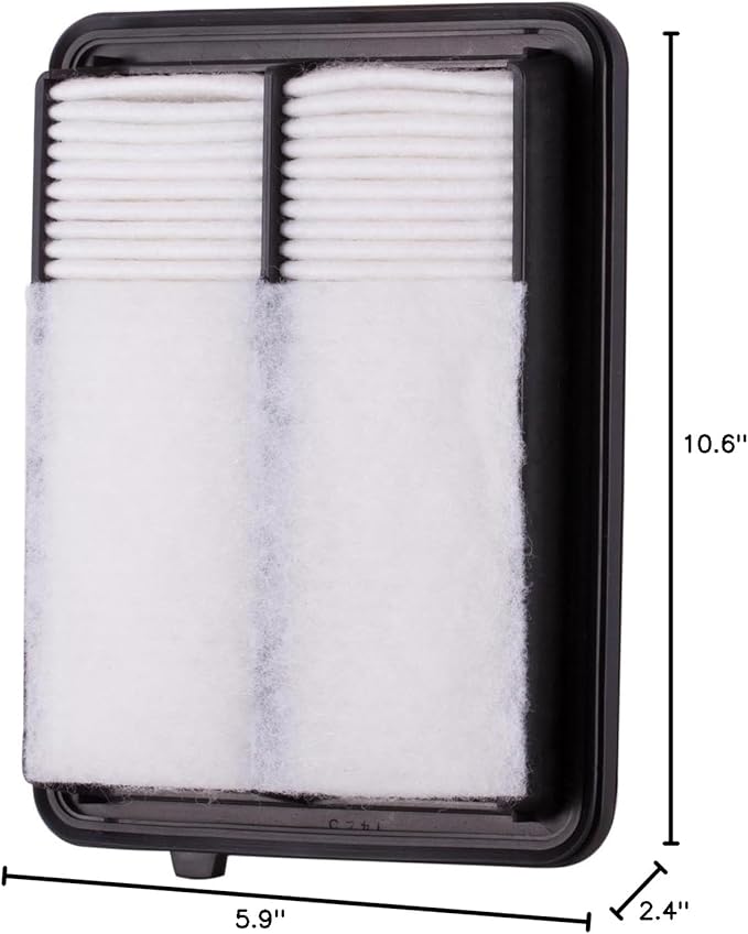ECOGARD XA11608 Premium Engine Air Filter Fits 2017-2024 Nissan Kicks, 2020-2025 Versa, 2025-2026 Kicks Play (Pack of 6)