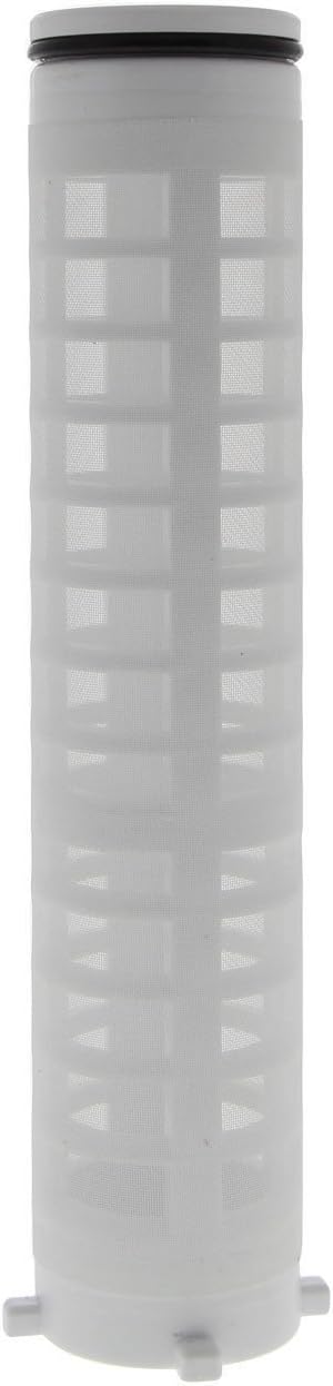 Rusco 1-60-F 1" 60 Mesh Spin Down Sediment Water Filter Threaded PVC Inlet / Outlet