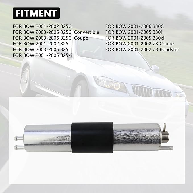 Gasoline Fuel Filter For BMW E46 325i 325Ci 325Xi 330i 330Ci Z3 Replace# 13327512019