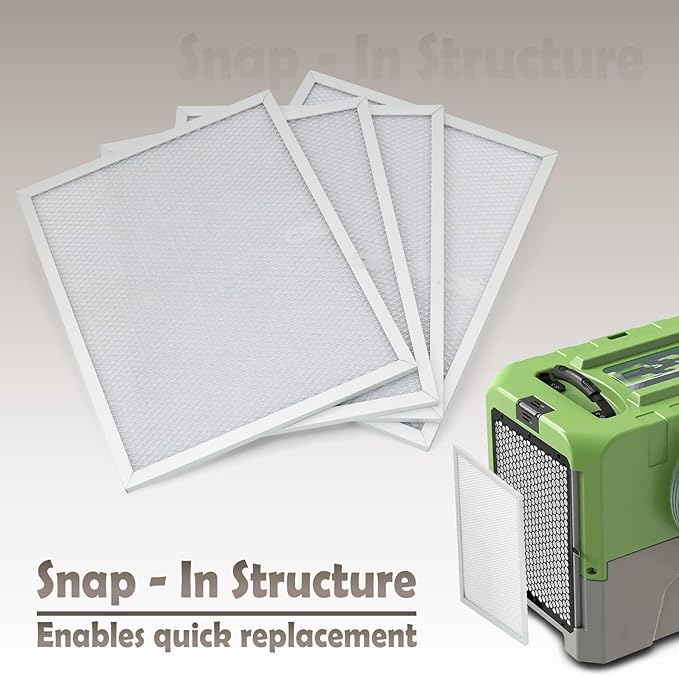 4 Pack MERV-8 Filter Compatible with Alorair Storm LGR Extreme Commercial Dehumidifier
