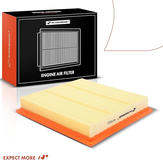 A-Premium Engine Air Filter Compatible with Ford & Lincoln Models - F-150 (2009-2023), Expedition (2007-2023), F-250 F-350 F-450 F-550 Super Duty (2008-2016), Navigator (2007-2023)