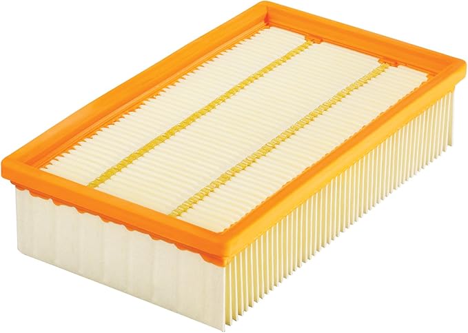 Bosch VF100 Flat Pleated Paper Filter, Beige