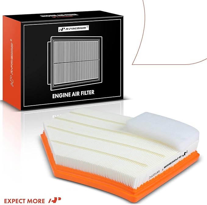 A-Premium Engine Air Filter Compatible with BMW 750i xDrive/Alpina B7 2020-2022, M550i xDrive 2020-2022, M850i xDrive 2019-2023, Alpina B8 Gran Coupe 2022-2023, M850i xDrive Gran Coupe 2020-2023