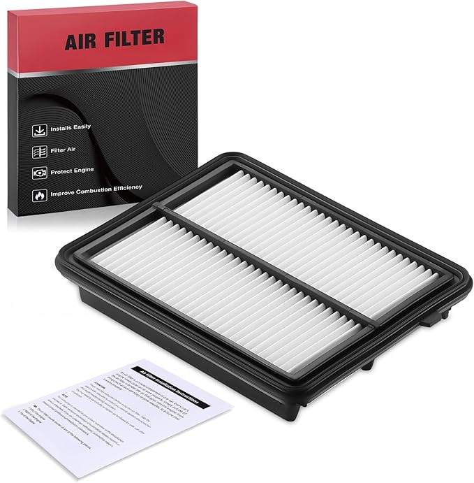 BDFHYK Engine Air Filter CA12315 Compatible with Nissan 2017-2024 Kicks 1.6L l4, 2020-2024 Versa 1.6L l4, Replace# AF10035, XA11608, A21438, PA99371, WA10908