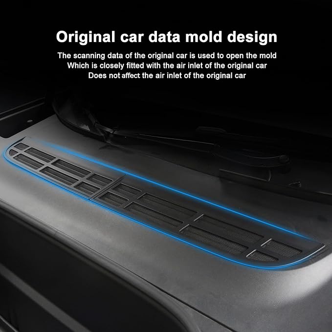 Air vent Cover for Tesla Model Y Juniper 2025 2026 Air Intake Vent Grille Cover Juniper Launch Series Air Intake protective air filter accessories