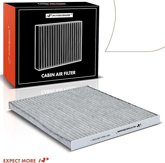 A-Premium Cabin Air Filter with Activated Carbon Compatible with Nissan & Infiniti Models - Altima 2013-2018, Murano 2015-2023, Pathfinder 2013-2020, Maxima 2016-2023, QX60 2014-2020, JX35 2013