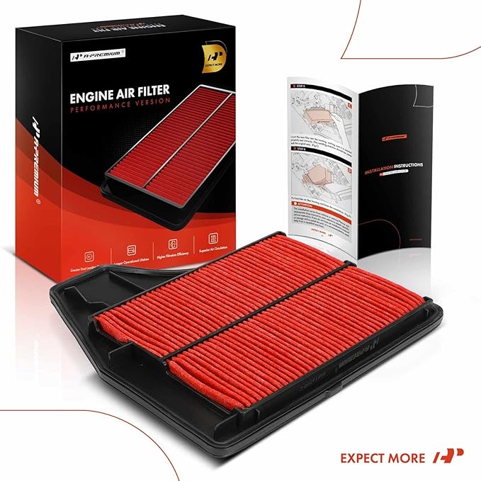 A-Premium Pre-oiled Engine Air Filter Compatible with Nissan Altima 2013 2014 2015 2016 2017 2018 2.5L, Replace# SPA-2478