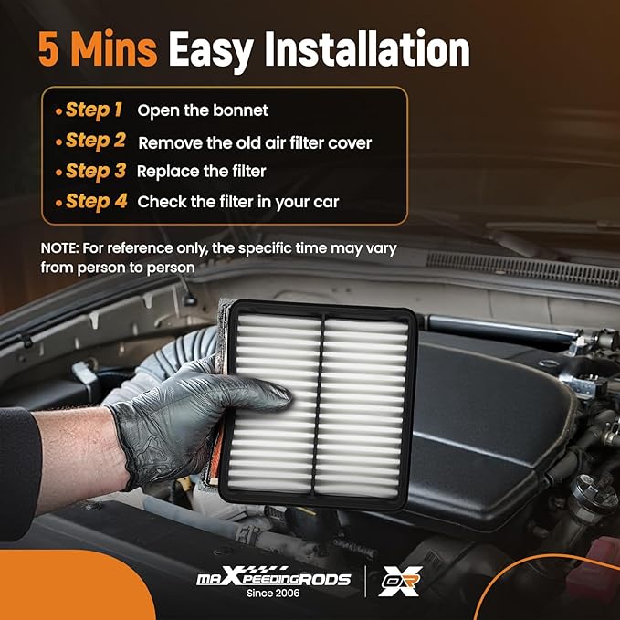 maXpeedingrods CA12088 Engine Air Filter Replacement for Mazda CX-3 L4 2.0L 2016-2022, Replacement for AF5261, A31359, PA99203