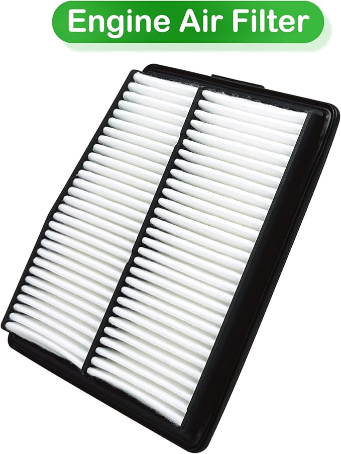28113-L5100 Engine Air Filter Compatible with 2020-2023 Hyundai Sonata 2021-2023 Hyundai Santa Fe 2021-2023 Hyundai Tucson 2021-2023 Kia Sorento 2023 Kia Sportage Replaces 28113-P0400